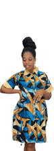 Load image into Gallery viewer, Afiya Shirt Dress