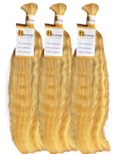 Load image into Gallery viewer, Wet and Wave Braid Hair Bulk 100% Human Hair Extensions Bulk for Braiding 100g