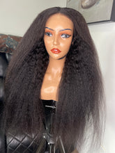 Load image into Gallery viewer, Kinky Straight 4x4 HD Lace Closure Glueless Wigs 230% Density 100% Human Hair