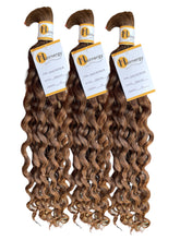 Load image into Gallery viewer, Italian Curl Bulk Hair Extensions for Braiding 100% Human Hair 100g