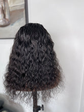 Load image into Gallery viewer, Natural Wave Headband Wig 100% Human Hair Wig 180% Density Glueless Natural Black