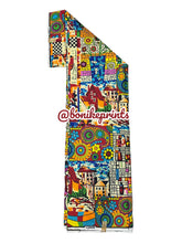 Load image into Gallery viewer, Polyester/Cotton African Print/Ankara fabric 002