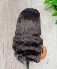 Load image into Gallery viewer, Body Wave Headband Wig 100% Human Hair Wig 180% Density Glueless Natural Black