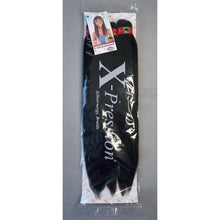 Load image into Gallery viewer, X-Pression Pre-stretched Hair Braiding Extensions 50" Color 1