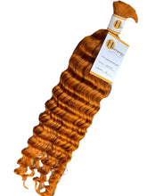 Load image into Gallery viewer, Deep Wave Bulk Hair Extensions for Braiding 100% Human Hair 100g
