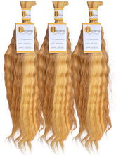 Load image into Gallery viewer, Wet and Wave Braid Hair Bulk 100% Human Hair Extensions Bulk for Braiding 100g
