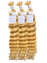 Load image into Gallery viewer, Deep Wave Bulk Hair Extensions for Braiding 100% Human Hair 50g
