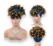 Load image into Gallery viewer, Afro Curly Headband Afro Fluffy Wig. Style 1
