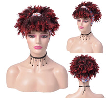 Load image into Gallery viewer, Afro Curly Headband Afro Fluffy Wig. Style 1

