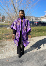 Load image into Gallery viewer, African Print Ankara Kimono One Size Dress - Kiekie Kimono (004)
