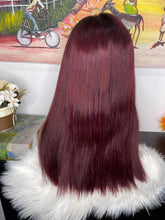 Load image into Gallery viewer, Bone Straight 42x6 Transparent Lace Closure Glueless Wigs 230% Density 100% Human Hair 1/99j
