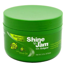 Load image into Gallery viewer, AMPRO Shine 'n Jam Silk Edges [Olive Oil]
