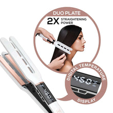 Load image into Gallery viewer, ANNIE Hot &amp; Hotter Duo Plate Digital Straightener⁠
