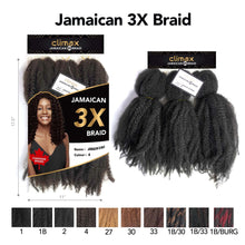 Load image into Gallery viewer, CLIMAX 3X Jamaican Braid⁠ - Afro Kinky Senegalese Twist Hair
