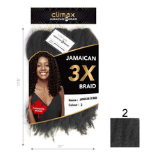 Load image into Gallery viewer, CLIMAX 3X Jamaican Braid⁠ - Afro Kinky Senegalese Twist Hair
