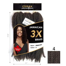 Load image into Gallery viewer, CLIMAX 3X Jamaican Braid⁠ - Afro Kinky Senegalese Twist Hair
