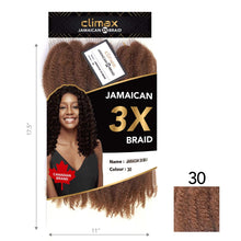 Load image into Gallery viewer, CLIMAX 3X Jamaican Braid⁠ - Afro Kinky Senegalese Twist Hair
