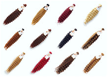 Load image into Gallery viewer, Deep Wave Bulk Hair Extensions for Braiding 100% Human Hair 100g
