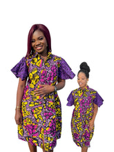 Load image into Gallery viewer, Zanele Flare Shirt Dress
