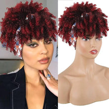 Load image into Gallery viewer, Afro Curly Headband Afro Fluffy Wig. Style 1
