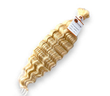 Load image into Gallery viewer, Deep Wave Bulk Hair Extensions for Braiding 100% Human Hair 100g
