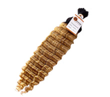 Load image into Gallery viewer, Deep Wave Bulk Hair Extensions for Braiding 100% Human Hair 100g
