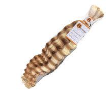 Load image into Gallery viewer, Deep Wave Bulk Hair Extensions for Braiding 100% Human Hair 100g
