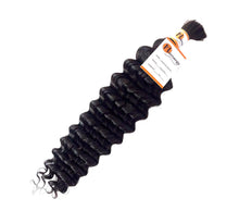 Load image into Gallery viewer, Deep Wave Bulk Hair Extensions for Braiding 100% Human Hair 100g
