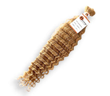 Load image into Gallery viewer, Deep Wave Bulk Hair Extensions for Braiding 100% Human Hair 100g
