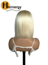 Load image into Gallery viewer, Blonde Wear &amp; Go Glueless Straight Bob Wigs 180% Density 4×6 Transparent Lace Closure Wig Human Hair
