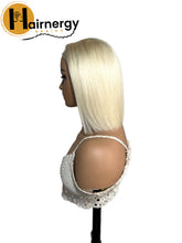 Load image into Gallery viewer, Blonde Wear &amp; Go Glueless Straight Bob Wigs 180% Density 4×6 Transparent Lace Closure Wig Human Hair
