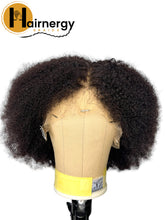Load image into Gallery viewer, Afro Curly Free Parting 13x4 Lace Frontal Wig
