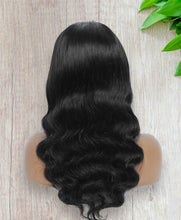 Load image into Gallery viewer, Body Wave Headband Wig 100% Human Hair Wig 180% Density Glueless Natural Black
