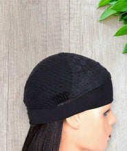 Load image into Gallery viewer, Straight Headband Wig 100% Human Hair Wig 180% Density Glueless Natural Black
