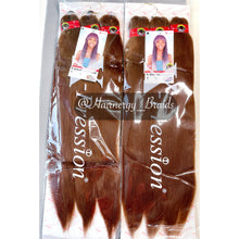 Load image into Gallery viewer, X-Pression Pre-stretched Hair Braiding Extensions 50" Color 30
