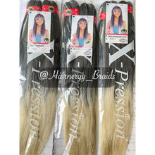 Load image into Gallery viewer, 2X X-Pression Pre-stretched Hair Braiding Extensions 50"
