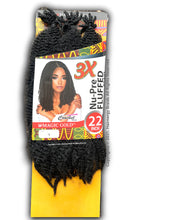 Load image into Gallery viewer, 3x Nu-Pre Fluffed Braid 22" - Afro Kinky Hair - Marley Hair - Jamaican Senegalese Twist Hair
