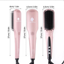Load image into Gallery viewer, # 1 straightening hair brush - MiroPure hair straightener brush. Model: S102  - CS0523
