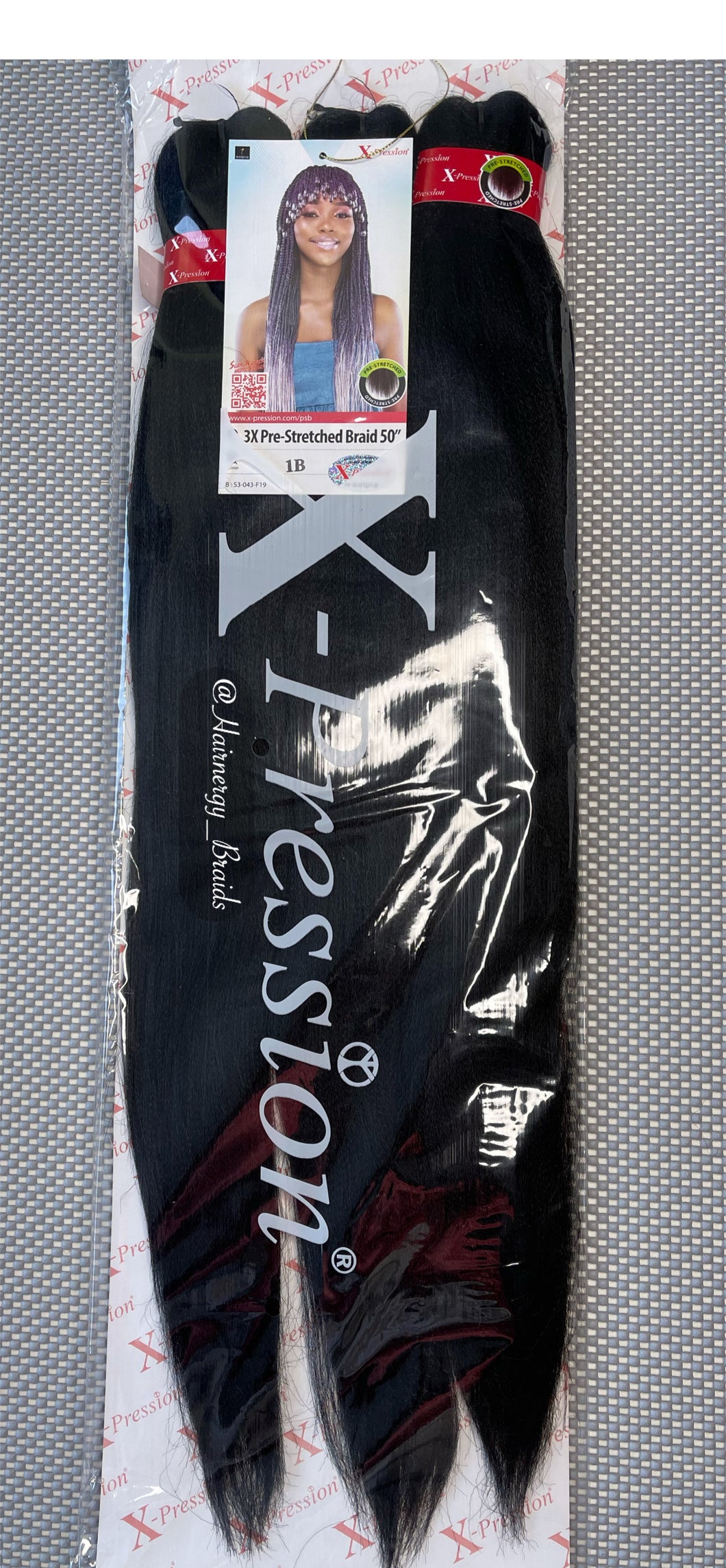 X-Pression Pre-stretched Hair Braiding Extensions 50