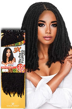 Load image into Gallery viewer, 3x Nu-Pre Fluffed Braid 22" - Afro Kinky Hair - Marley Hair - Jamaican Senegalese Twist Hair
