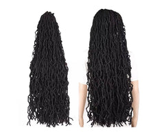Load image into Gallery viewer, Distressed butterfly locs Dread Locks Crochet Braiding Hair Extension  36''

