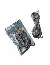 Load image into Gallery viewer, STRETCHY METALLIC CORD String Rope Yarn Braiding Hair Accessories Gold or Sliver
