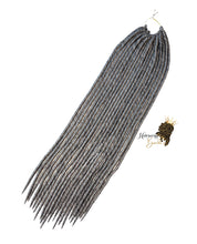 Load image into Gallery viewer, Faux Locs Braids  22inches Synthetic soft Crochet Hair

