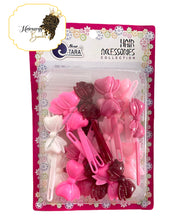Load image into Gallery viewer, Mixed Colors Assorted Plastic Hair Barrette Bear Shaped Hair Clips
