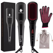 Load image into Gallery viewer, # 1 straightening hair brush - MiroPure hair Smooth straightener brush- Model: S102 -CS0503

