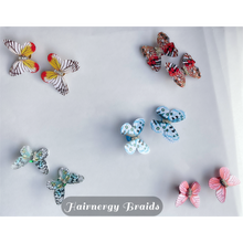 Load image into Gallery viewer, 2pcs Butterfly Hair, braid, twist, Locs accessories / pins perfect for kids and adults
