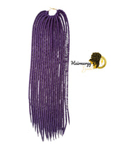 Load image into Gallery viewer, Faux Locs Braids  22inches Synthetic soft Crochet Hair
