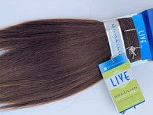 Load image into Gallery viewer, Brazilian keratin REMI LIVE 100% human hair : PERM YAKI 10” colour 4
