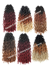 Load image into Gallery viewer, GYPSY LOCS  18inch individual crochet hair locs
