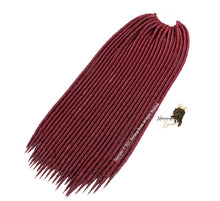 Load image into Gallery viewer, Faux Locs Braids  22inches Synthetic soft Crochet Hair
